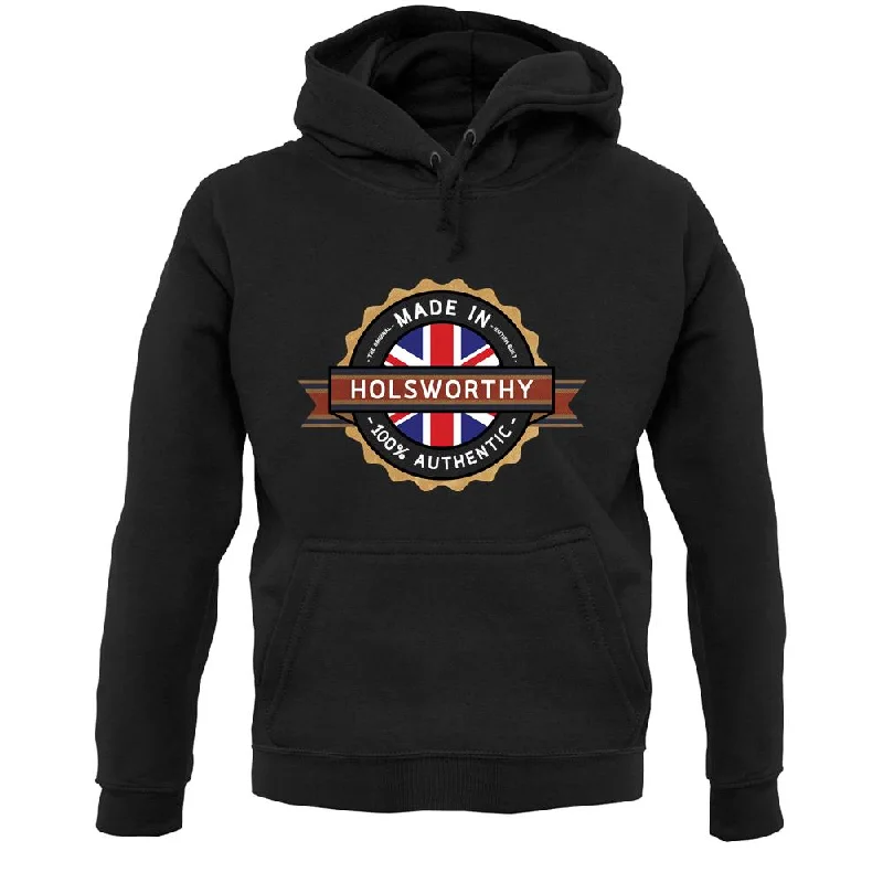 Made In Holsworthy 100% Authentic Unisex Hoodie Hoodie with Hem Raw Edge Edgy Unfinished Made In Holsworthy 100% Authentic Unisex Hoodie Hoodie with Hem Raw Edge Edgy Unfinished