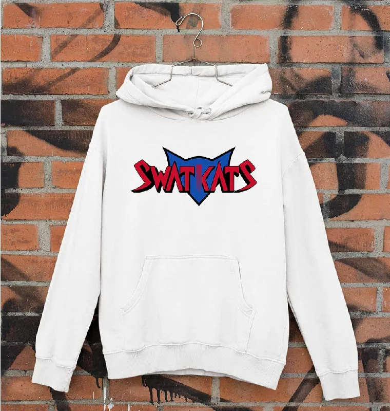 Swat Kats Gym Unisex Hoodie for Men/Women Hoodie with Hidden Zipper Minimalist Clean Swat Kats Gym Unisex Hoodie for Men/Women Hoodie with Hidden Zipper Minimalist Clean