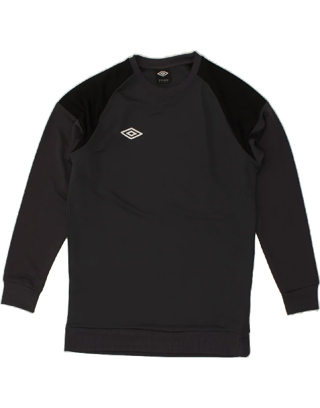 UMBRO Mens Sweatshirt Jumper Large Grey Colourblock Polyester Hooded Sweatshirt Casual Wear Street Style UMBRO Mens Sweatshirt Jumper Large Grey Colourblock Polyester Hooded Sweatshirt Casual Wear Street Style