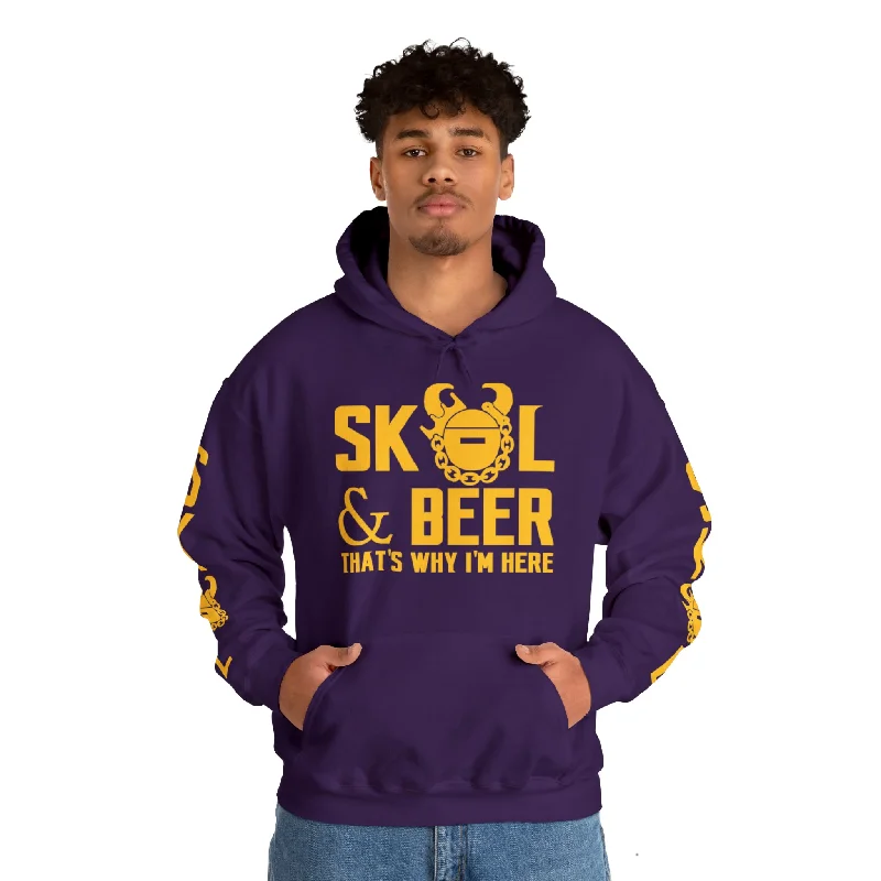 Unisex Heavy Blend™ Hooded Sweatshirt - & BEER + Original (Sleeves) Hoodie with Full-Zip Functional Layering Unisex Heavy Blend™ Hooded Sweatshirt - & BEER + Original (Sleeves) Hoodie with Full-Zip Functional Layering