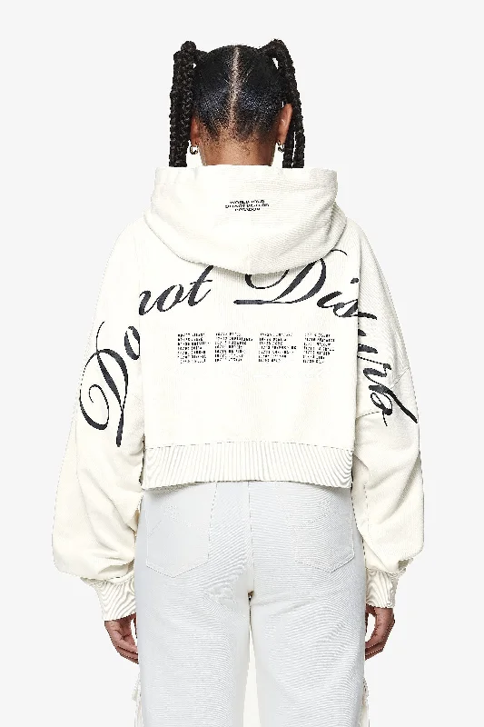 Vrena Oversized Cropped Hoodie Washed Salty Cream Hoodie with Toggle Buttons Decorative Unique Vrena Oversized Cropped Hoodie Washed Salty Cream Hoodie with Toggle Buttons Decorative Unique