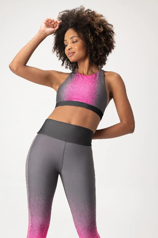 Eccentric Blur Sports Bra Cozy Wire-Free Bra