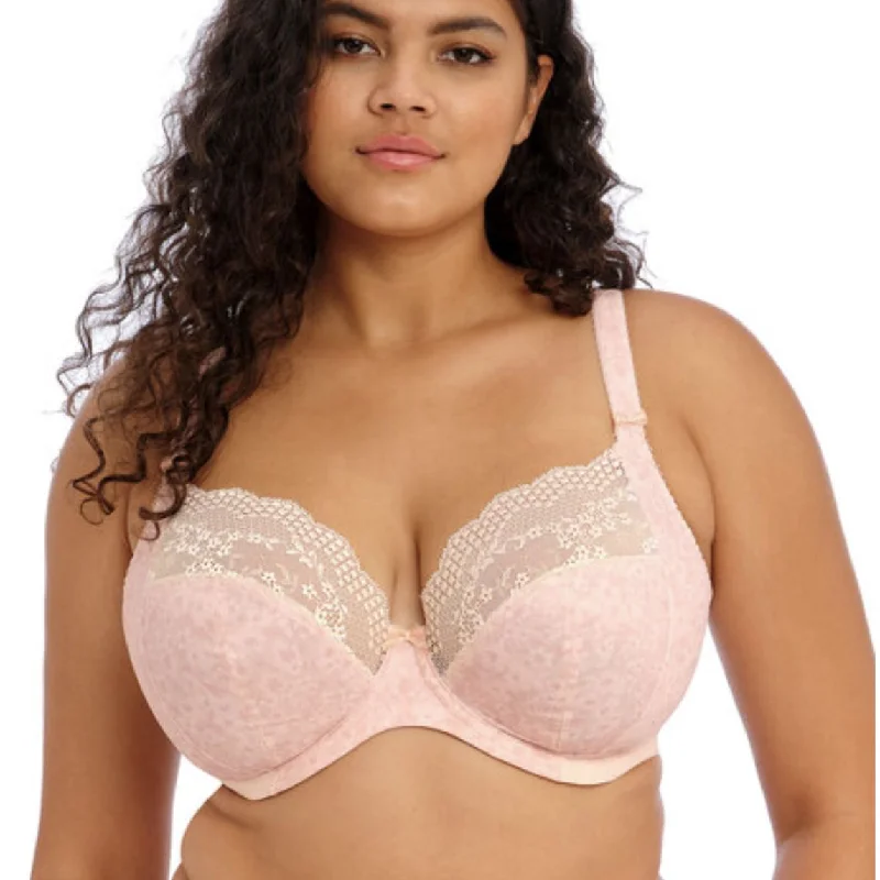 Elomi Lucie UW Plunge Bra EL4490 in Pale Blush Chic Lace Bralette