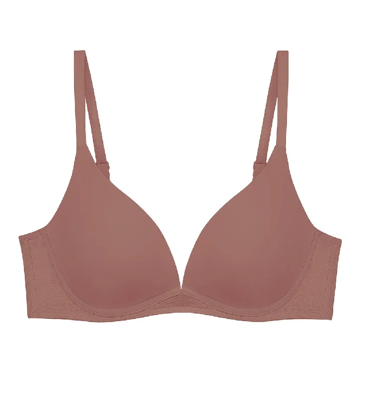 Invisible Inside-Out Non-Wired Push Up Deep V Bra Breathable Wireless Bra