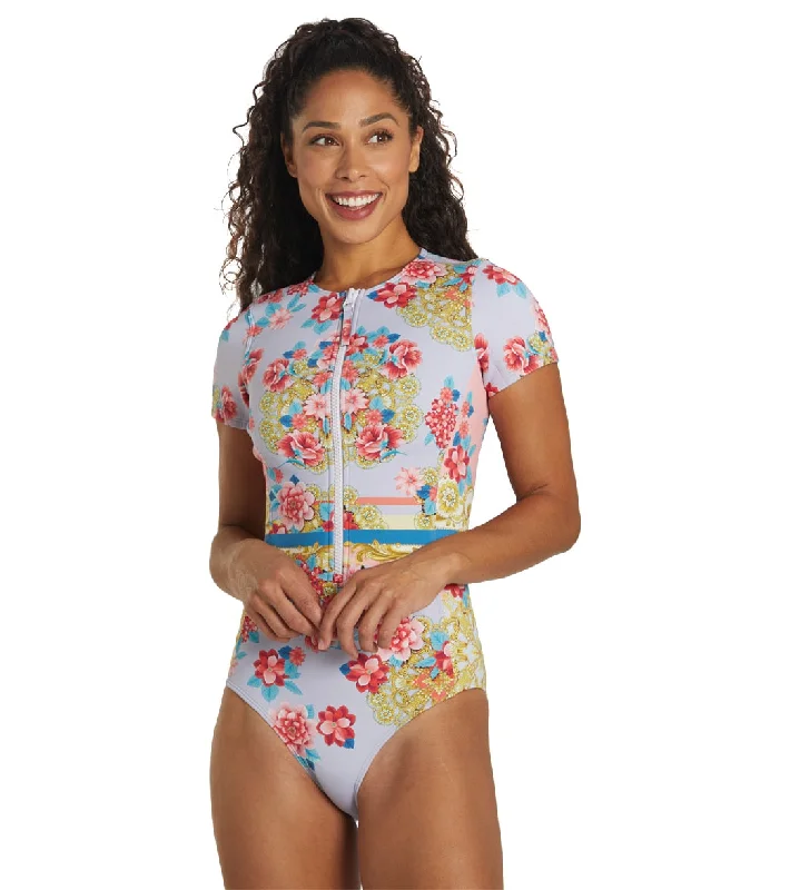Johnny Was Women's Japer Neoprene One Piece Swimsuit Multi Modern High-Waisted Swimsuit Johnny Was Women's Japer Neoprene One Piece Swimsuit Multi Modern High-Waisted Swimsuit