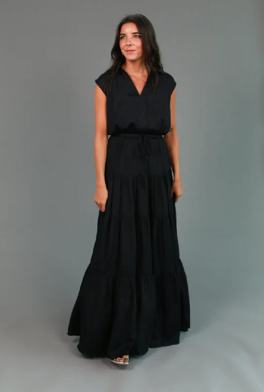 Midnight Dream Maxi Dress Trendy A-Line Maxi Dress