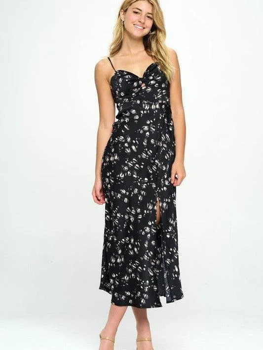 Slip Into Summer Satin Floral Maxi Dress Stylish Off-Shoulder Maxi Dress