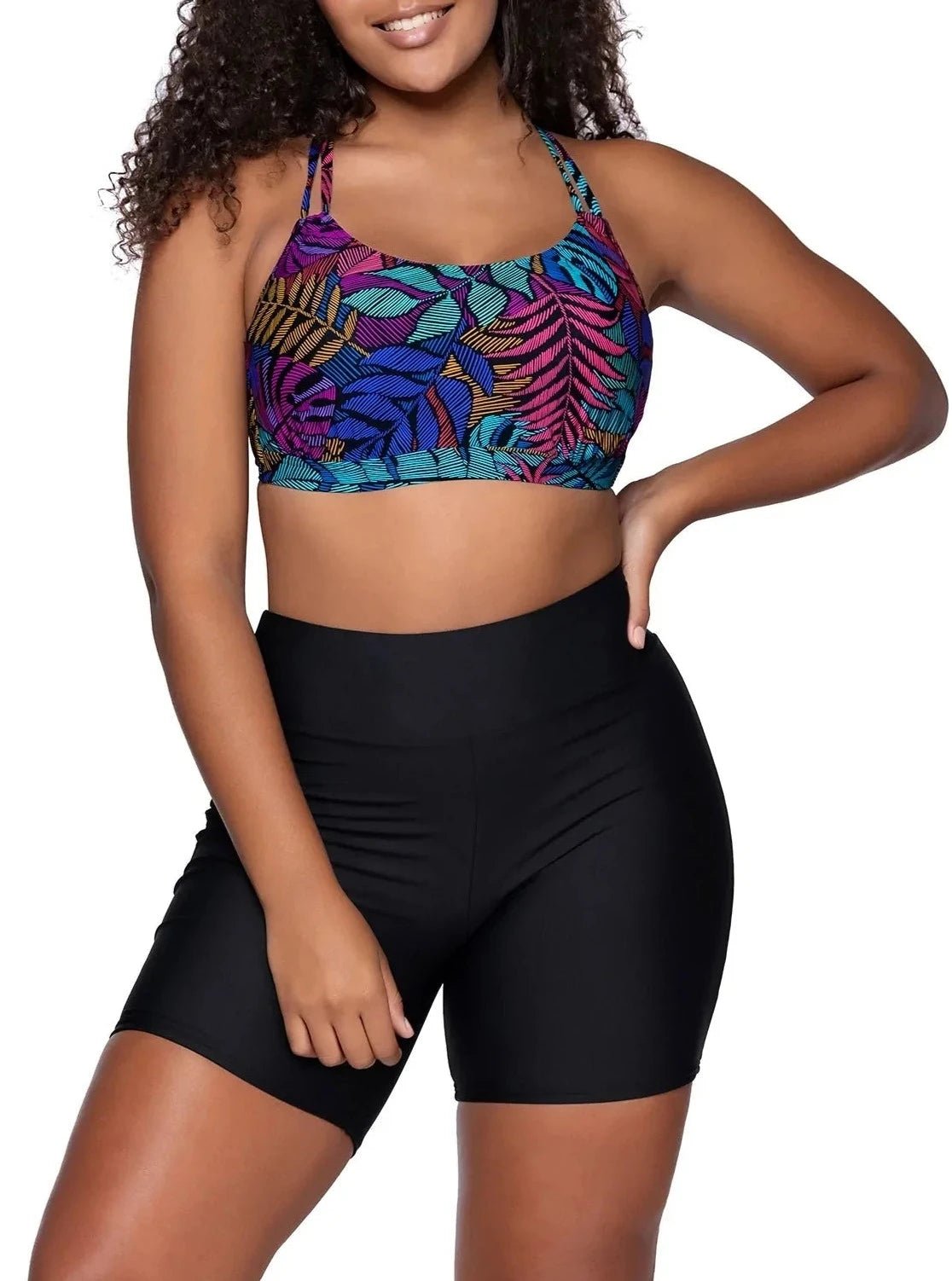 Women's Panama Palms Taylor Underwire Scoop Neckline Adjustable Straps Swimwear Bralette Bikini Top Bold High-Cut Bikini Women's Panama Palms Taylor Underwire Scoop Neckline Adjustable Straps Swimwear Bralette Bikini Top Bold High-Cut Bikini