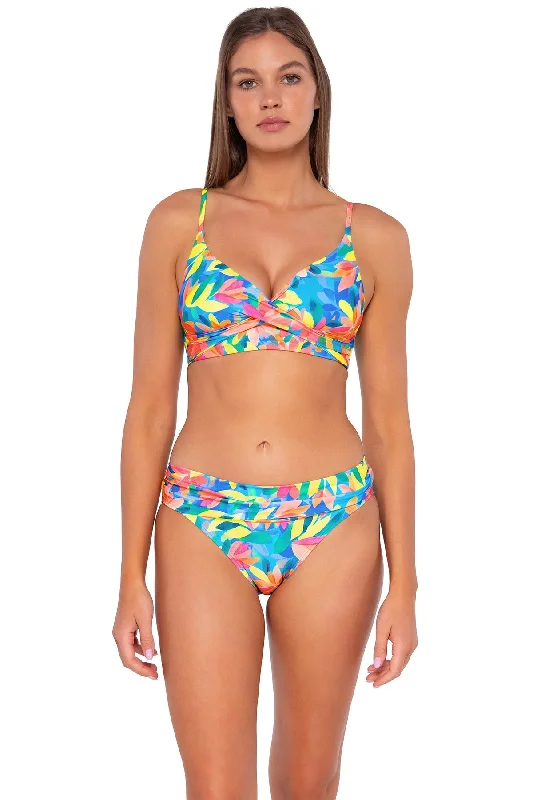Sunsets Women's Swimwear Shoreline Petals Lyla Bralette Bikini Top Strapless Swimsuit Top Sunsets Women's Swimwear Shoreline Petals Lyla Bralette Bikini Top Strapless Swimsuit Top