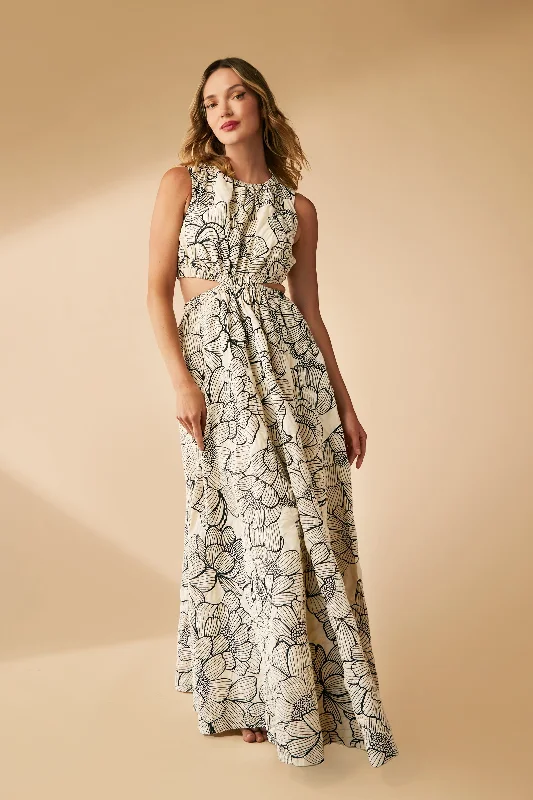 ARTIMO MAXI DRESS Trendy Maxi Dress with Belt