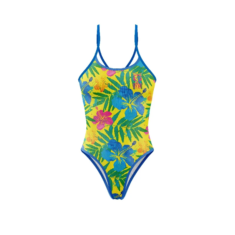 Women's Swimsuit Floral Sexy Monokini Swimsuit