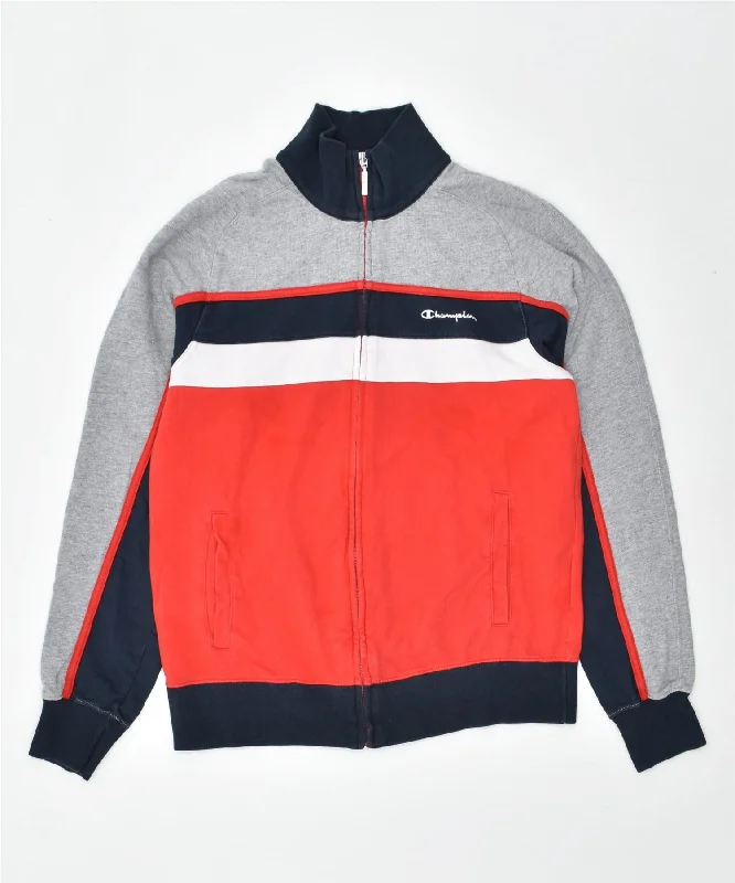 CHAMPION Womens Tracksuit Top Jacket UK 14 Medium Multicoloured Cotton Nylon Jacket Polyester Jacket Spandex Jacket CHAMPION Womens Tracksuit Top Jacket UK 14 Medium Multicoloured Cotton Nylon Jacket Polyester Jacket Spandex Jacket
