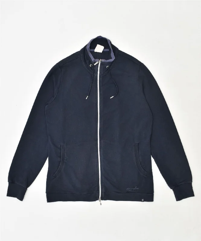 CHAMPION Womens Tracksuit Top Jacket UK 16 Large Blue Welt Pockets Slit Pockets Flap Pockets CHAMPION Womens Tracksuit Top Jacket UK 16 Large Blue Welt Pockets Slit Pockets Flap Pockets