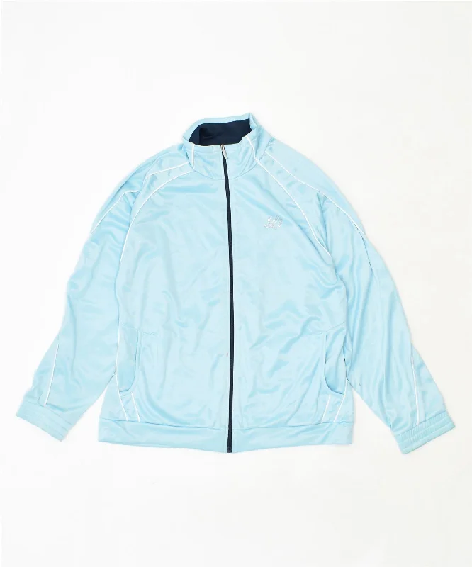 DIADORA Womens Tracksuit Top Jacket UK 16 Large Blue Polyester Stand-Up Collar Roll-Neck Collar Turtle Neck DIADORA Womens Tracksuit Top Jacket UK 16 Large Blue Polyester Stand-Up Collar Roll-Neck Collar Turtle Neck