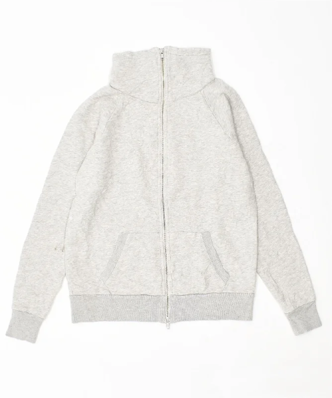 J. CREW Womens Oversized Tracksuit Top Jacket UK 6 XS Grey Cotton Denim Fabric Leather Fabric Suede Fabric J. CREW Womens Oversized Tracksuit Top Jacket UK 6 XS Grey Cotton Denim Fabric Leather Fabric Suede Fabric