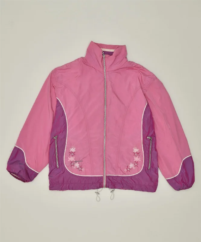 SPORTALM Womens Tracksuit Top Jacket EU 42 Large Pink Polyamide Lace Jacket Ribbed Jacket Sequined Jacket SPORTALM Womens Tracksuit Top Jacket EU 42 Large Pink Polyamide Lace Jacket Ribbed Jacket Sequined Jacket