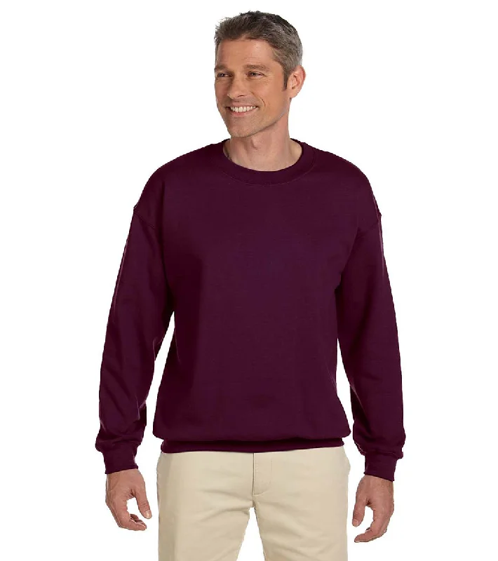 SwimOutlet Unisex Heavy Blend Crewneck Sweatshirt Maroon Elegant Swimsuit Bottoms