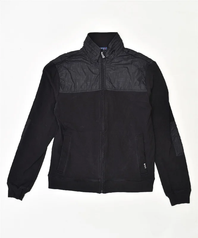 TRUSSARDI Womens Tracksuit Top Jacket UK 14 Medium Black Cotton Wool Jacket Cashmere Jacket Tweed Jacket TRUSSARDI Womens Tracksuit Top Jacket UK 14 Medium Black Cotton Wool Jacket Cashmere Jacket Tweed Jacket