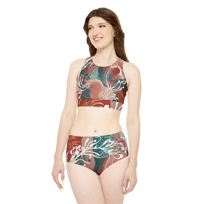 Two-piece Swimsuit - Subtle Dragon Comfortable Swim Dress