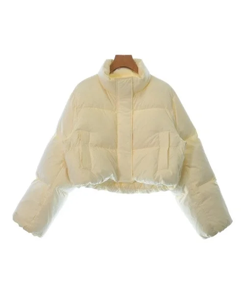 Lily Brown Down jackets/Vests Front Pockets Side Pockets Patch Pockets