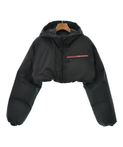 PRADA SPORT Down jackets/Vests Herringbone Jacket Checkered Jacket Solid Jacket