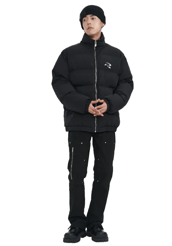 Frisbee Print Down Jacket Fleece Jacket Down Jacket Feather Jacket