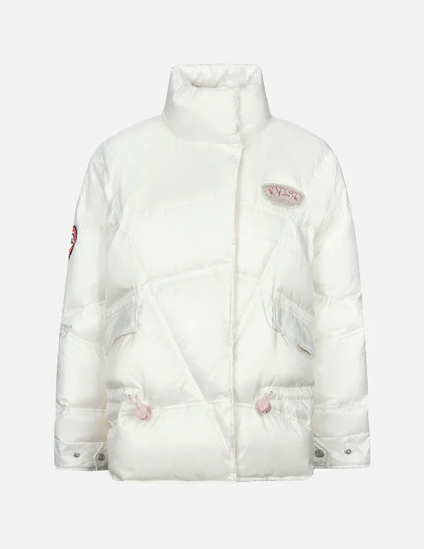 Logo and Daruma Heart Embroidered Badges Fashion Fit Down Jacket Knit Jacket Woven Jacket Fleece Jacket Logo and Daruma Heart Embroidered Badges Fashion Fit Down Jacket Knit Jacket Woven Jacket Fleece Jacket