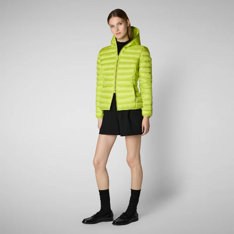Women's Hooded Animal free Puffer Jacket Alexis in Lichen Green V-Neck Jacket Boat Neck Jacket Square Neck Jacket Women's Hooded Animal free Puffer Jacket Alexis in Lichen Green V-Neck Jacket Boat Neck Jacket Square Neck Jacket