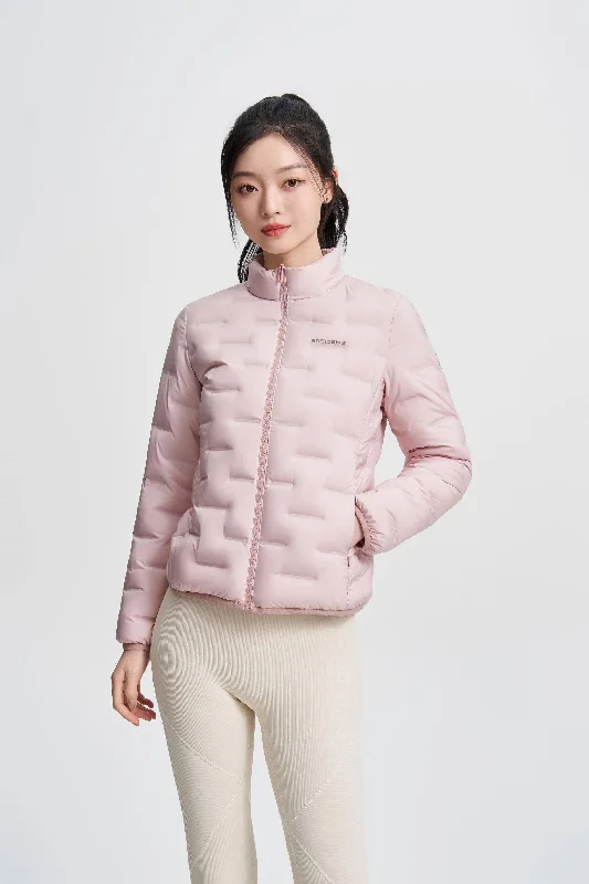 Women's Goose Down Weightless Packable Jacket 1034 Stand-Up Collar Roll-Neck Collar Turtle Neck Women's Goose Down Weightless Packable Jacket 1034 Stand-Up Collar Roll-Neck Collar Turtle Neck