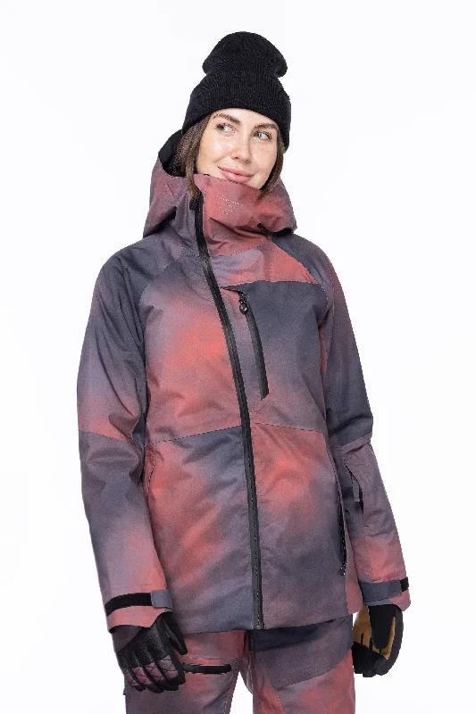 686 Women's Hydra Insulated Jacket Zip Front Button Front Snap Front