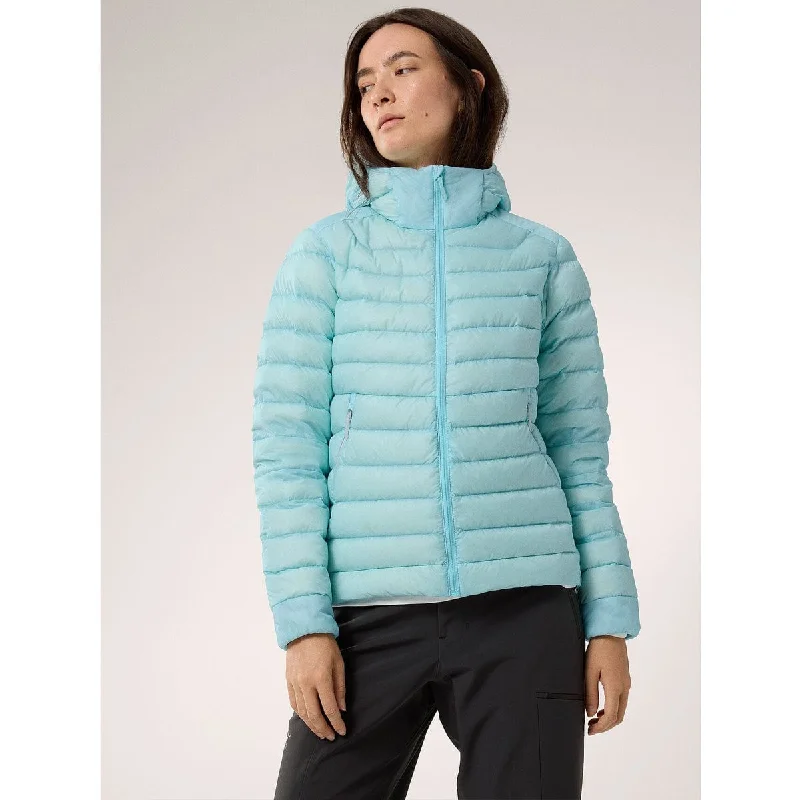 Arc'teryx Women's Cerium Hoody Jacket Faux Fur Fabric Real Fur Fabric Shearling Fabric