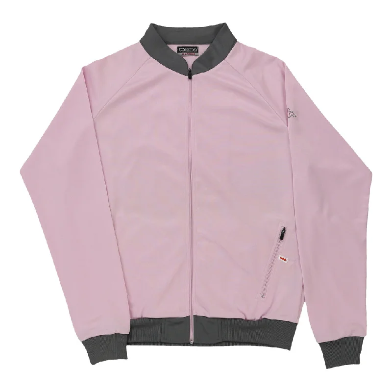 Kappa Track Jacket - XL Pink Polyester Chenille Jacket Brocade Jacket Lace Jacket