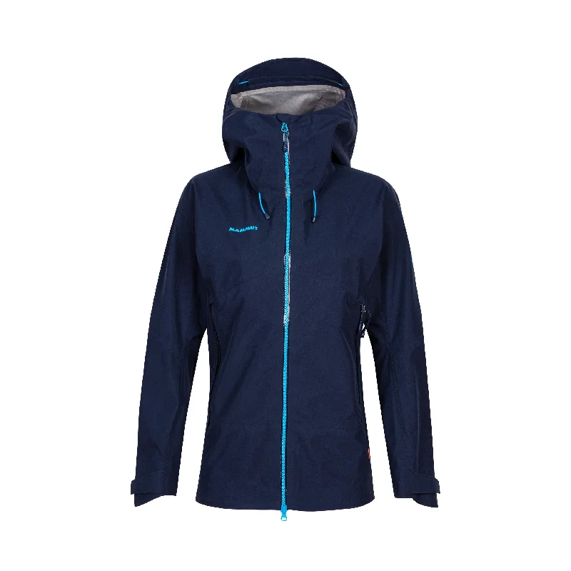 Mammut Crater Hs Hooded Jacket Women Tailored Jacket Straight Jacket A-Line Jacket