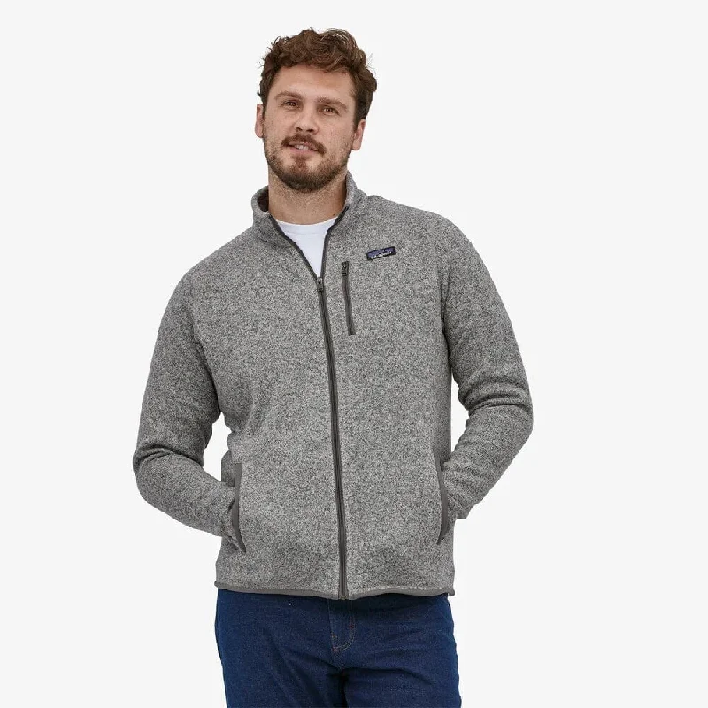 Patagonia Better Sweater Fleece Jacket - Mens Stand-Up Collar Roll-Neck Collar Turtle Neck