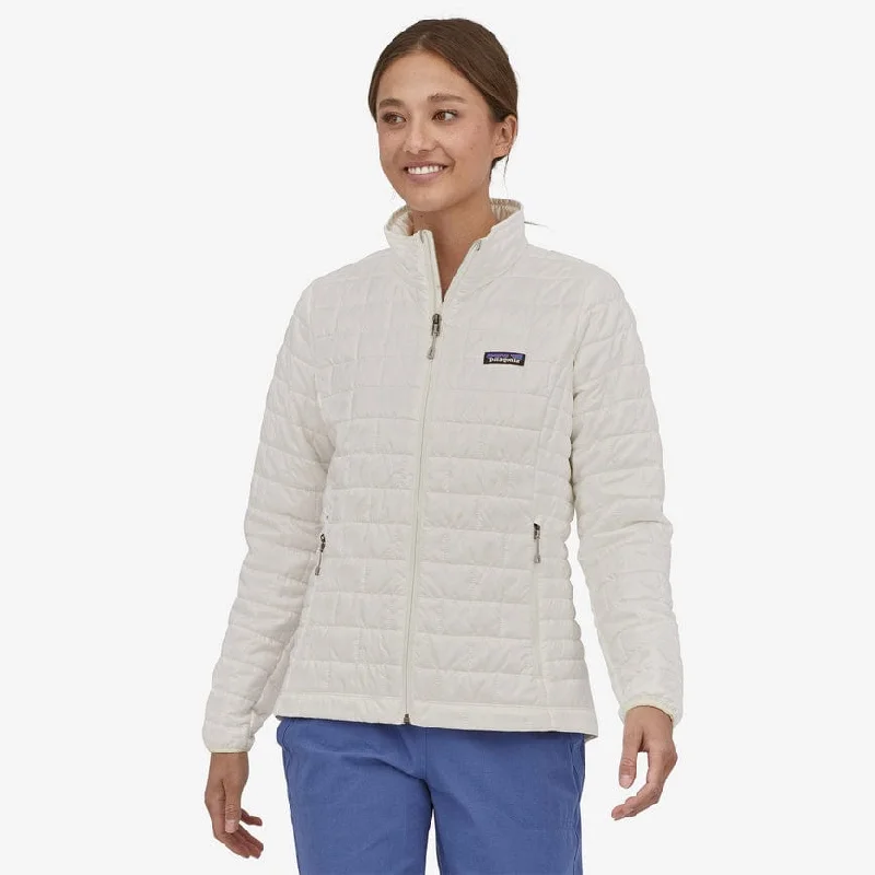 Patagonia Nano Puff Jacket - Women's Zippered Jacket Buttoned Jacket Snapped Jacket