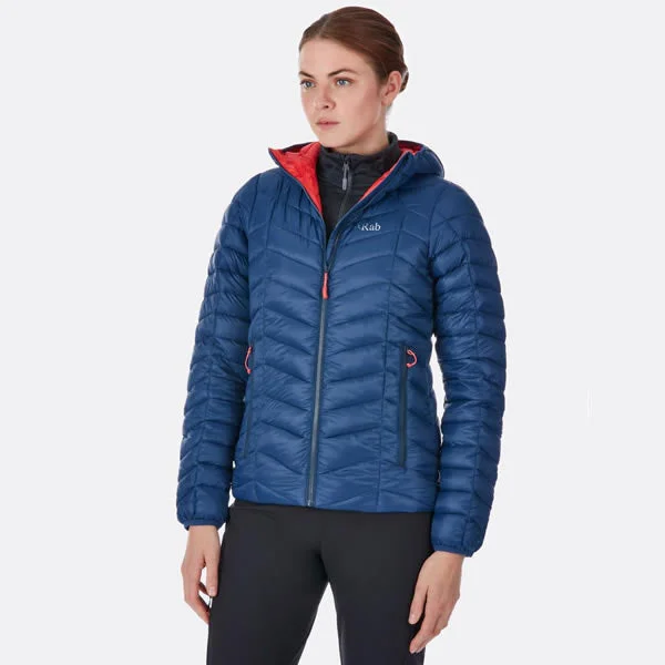 Rab Women's Nimbus Hoody Insulated Synthetic Jacket Bomber Jacket Anorak Windbreaker