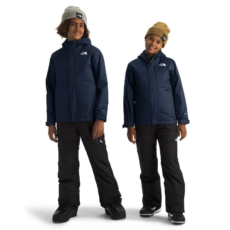 The North Face Teen Snowquest Jacket Welt Pockets Slit Pockets Flap Pockets