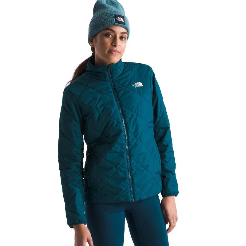 The North Face Women's Shady Glade Insulated Jacket Knit Fabric Woven Fabric Fleece Fabric