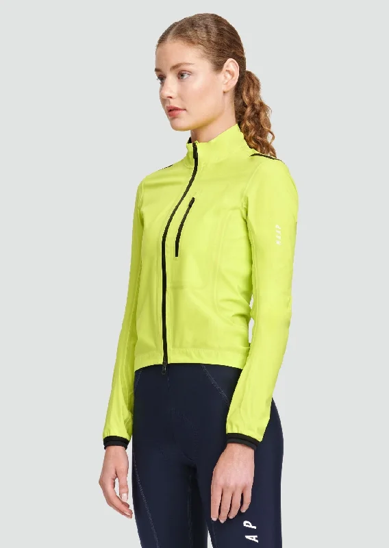 Women's Ascend Pro Rain Jacket Collared Jacket Crew Neck Jacket Turtle Neck Jacket