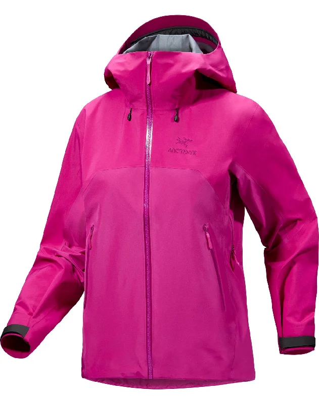 Women's Beta AR Stormhood Jacket Welt Pockets Slit Pockets Flap Pockets