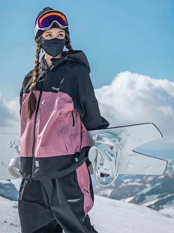 Women's John Snow Mountain Addiction Snowboard Jacket & Pants Snowsuit Mesh Jacket Canvas Jacket Denim Jacket