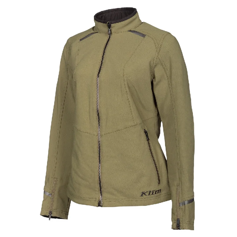 Klim Women's Marrakesh Jacket Burnt Olive Anorak Shell Jacket Lightweight Jacket