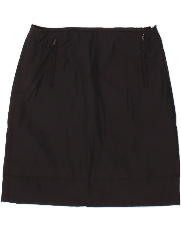 MAX MARA Womens Weekend A-Line Skirt UK 14 Medium W30 Black Polyamide lace skirt feminine MAX MARA Womens Weekend A-Line Skirt UK 14 Medium W30 Black Polyamide lace skirt feminine