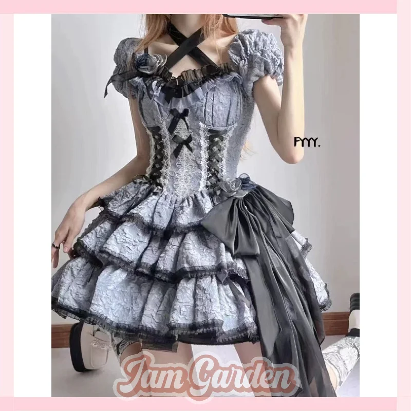 Princess skirt ballet tutu skirt sweet jacquard lace cake skirt tiered skirt playful Princess skirt ballet tutu skirt sweet jacquard lace cake skirt tiered skirt playful