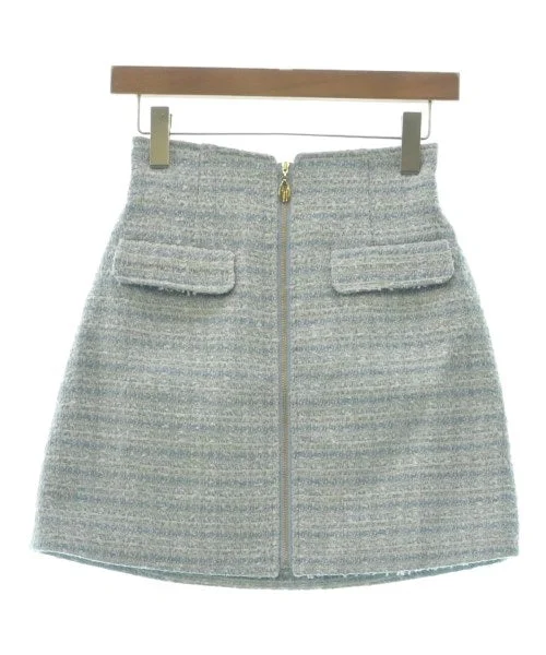 Rirandture Mini skirts wool skirt thick