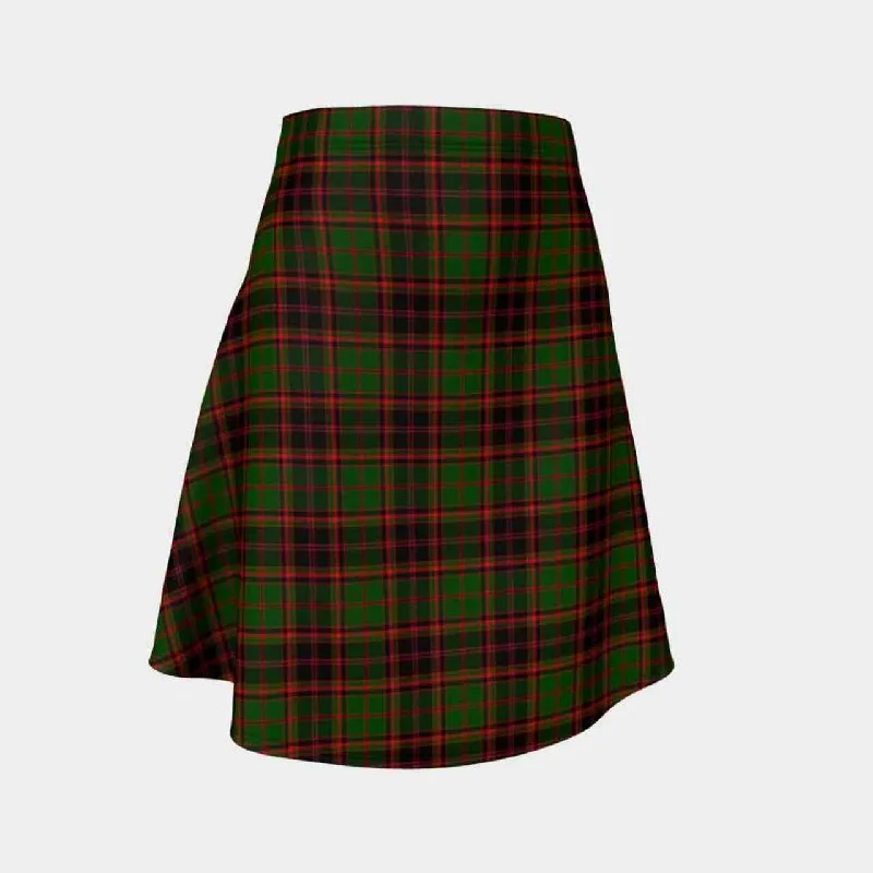 Buchan Modern Tartan Flared Skirt breathable skirt fabric