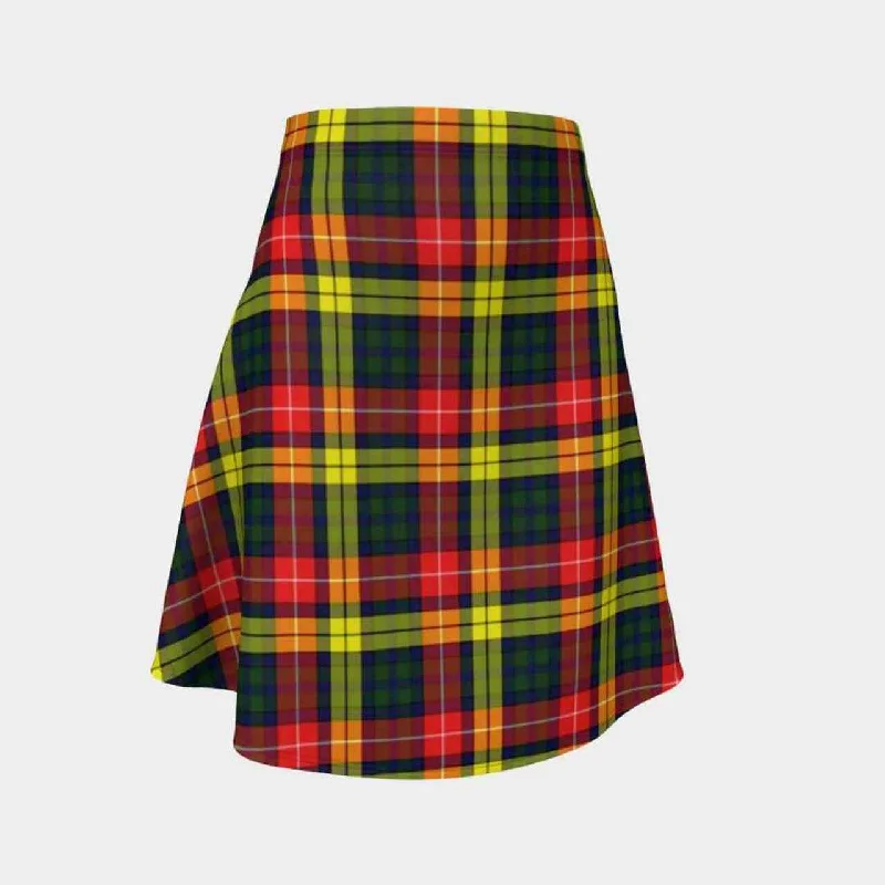 Buchanan Modern Tartan Flared Skirt lace skirt elegant