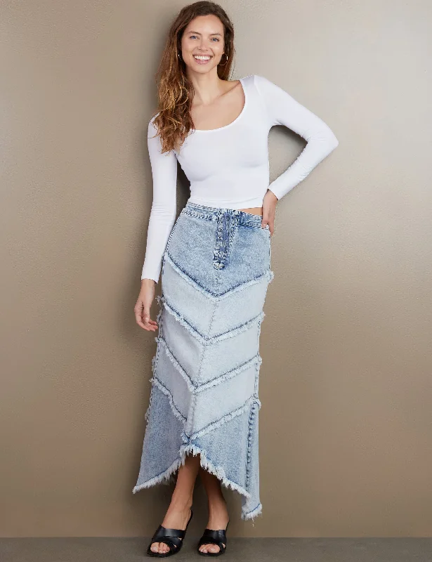 Chevron Maxi Skirt tulle skirt dreamy